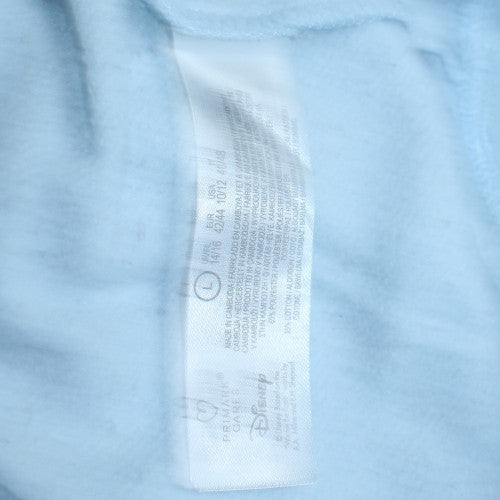 Disney Winnie the Pooh Blue Sweatshirt Women M Pullover Crew Neck Vintage Style