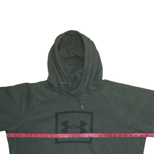 Under Armour Men's Green 2XL Pullover Hoodie with Logo