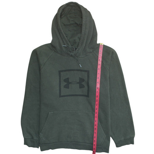 Under Armour Men's Green 2XL Pullover Hoodie with Logo