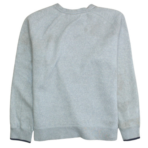Nike Air Mens Grey Crew Neck Sweatshirt M Cotton Blend