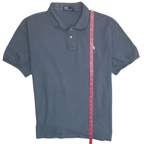 Polo Ralph Lauren Men's Blue Cotton Short Sleeve Polo Shirt Size M