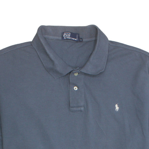 Polo Ralph Lauren Men's Blue Cotton Short Sleeve Polo Shirt Size M