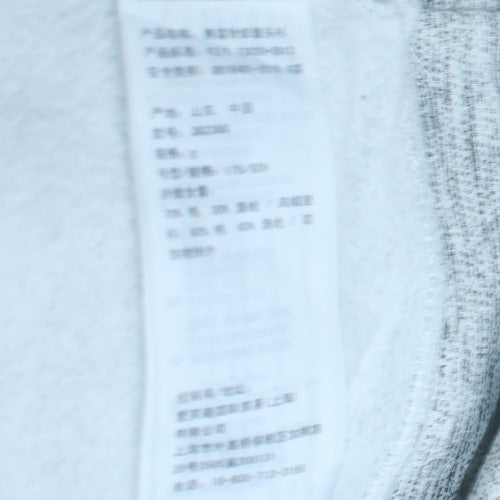 Hollister Women’s Grey Pullover Hoodie Small Soft Fleece Lined Casual