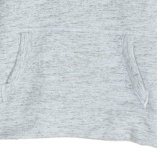 Hollister Women’s Grey Pullover Hoodie Small Soft Fleece Lined Casual