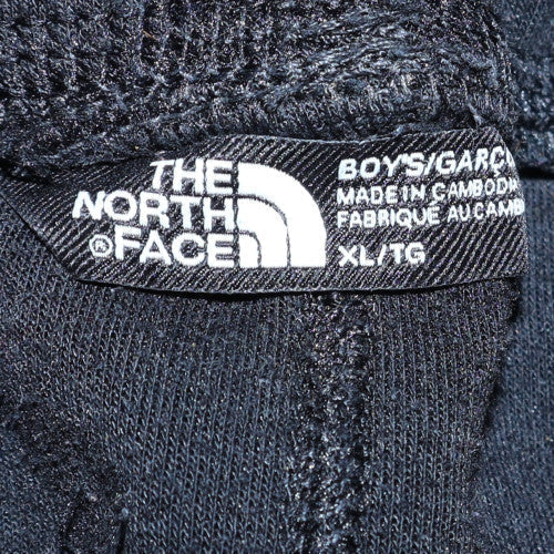 The North Face Boys Black XL Fleece Jogger Trousers Comfortable Activewear