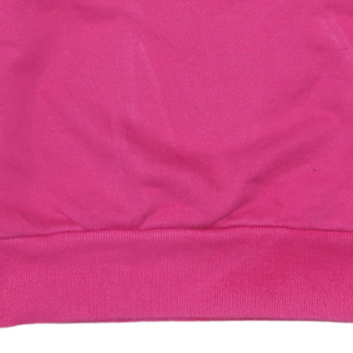Prince Womens Pink Crew Neck Pullover Sweatshirt Size M