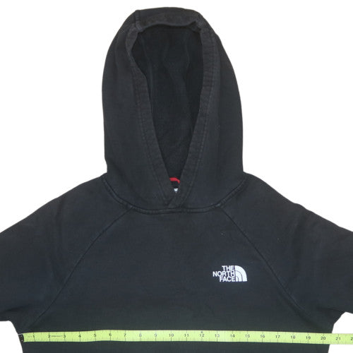 The North Face Men’s Black Pullover Hoodie S Logo Outdoor Fleece