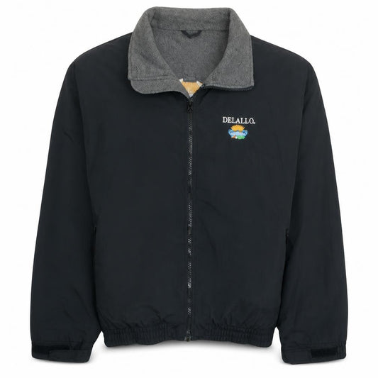 Charles River Apparel Men's Black XL Windbreaker Jacket Nylon Polyester Lined