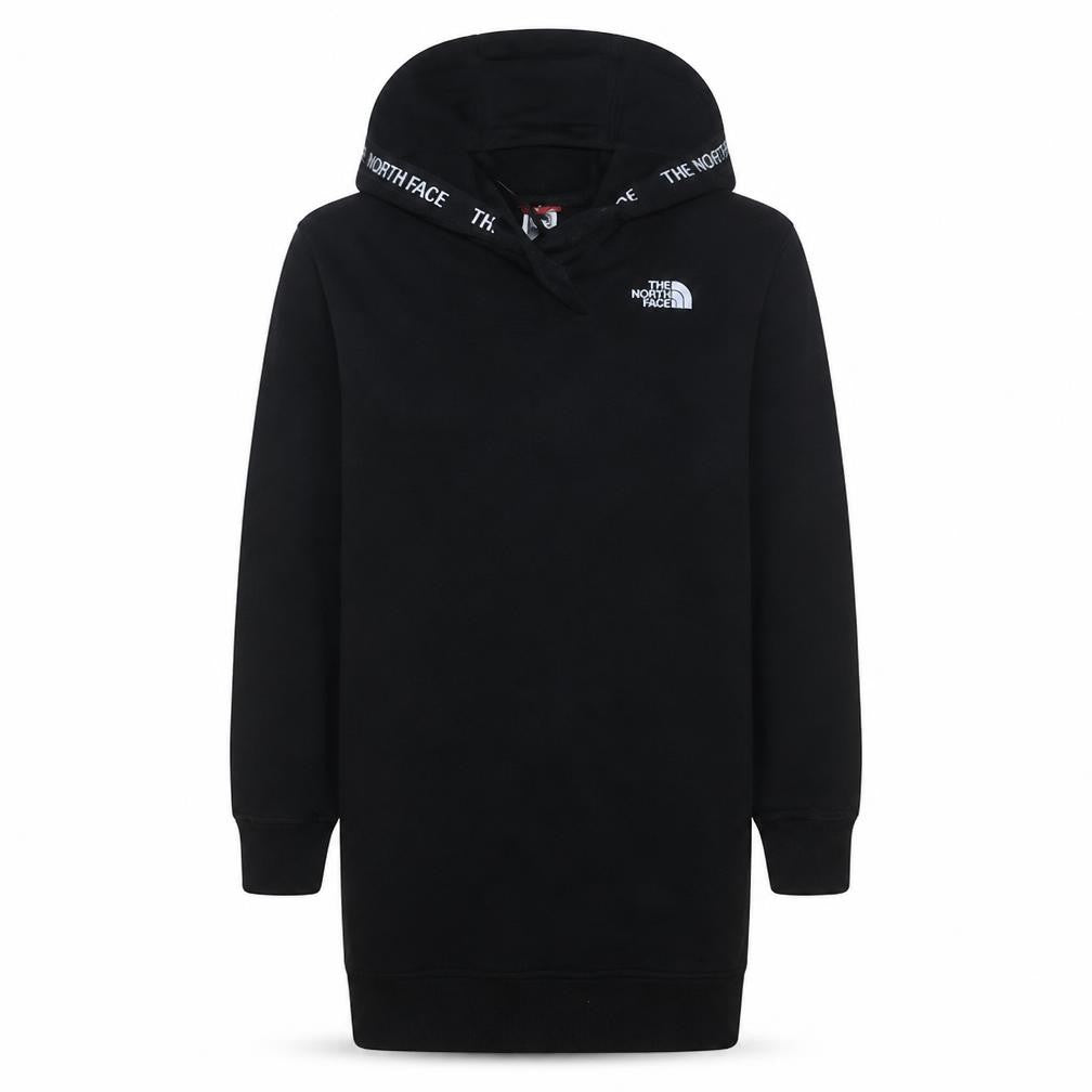 The North Face Womens Black Pullover Hoodie Size S 100% Cotton Logo