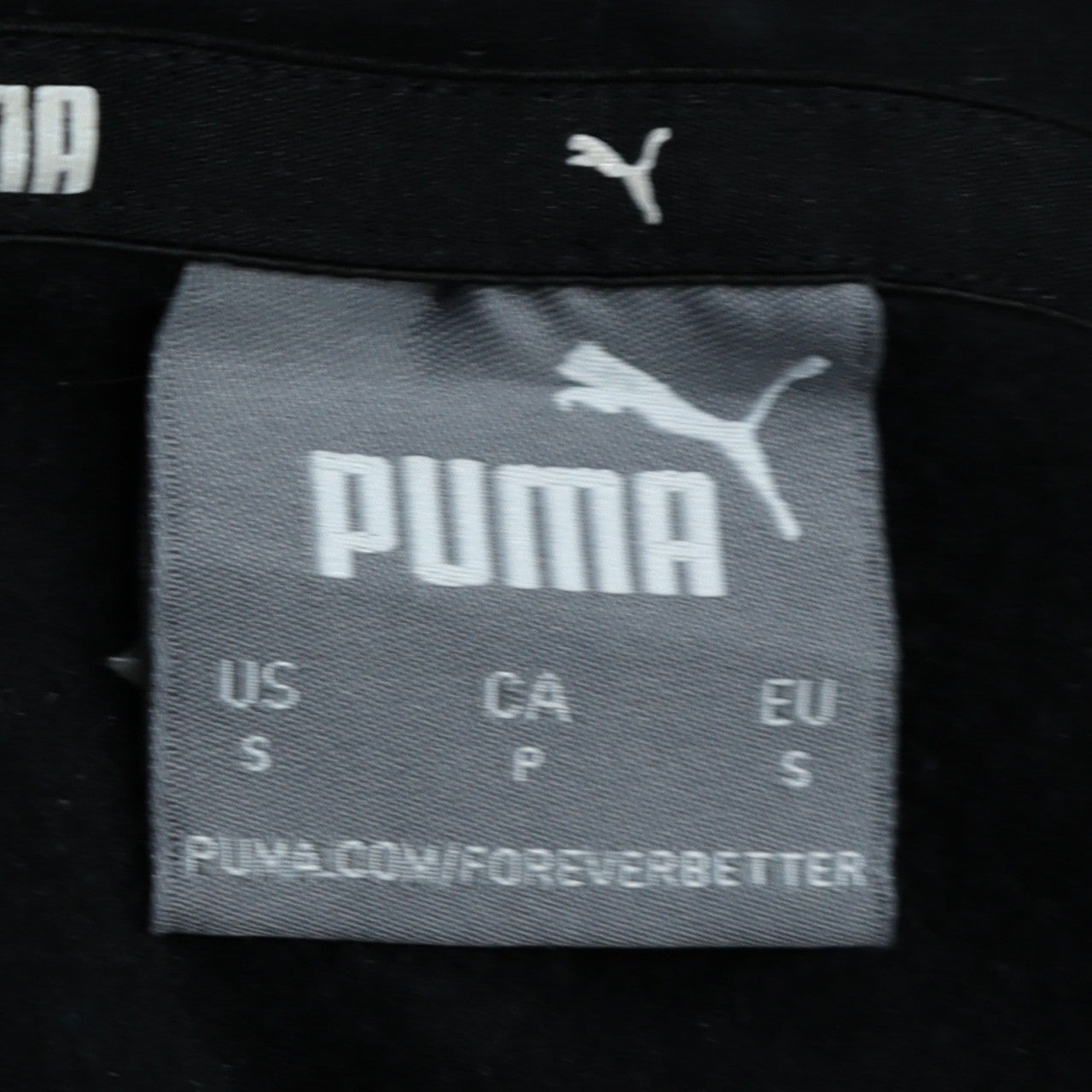 Puma Men's Black Pullover Hoodie Small Logo Sportswear
