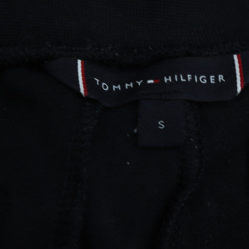 Tommy Hilfiger Men's Black Jogger Sweatpants S Fleece Cotton Blend