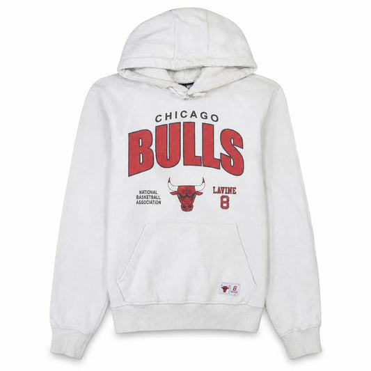 Primark NBA Chicago Bulls White Men's Pullover Hoodie Size S