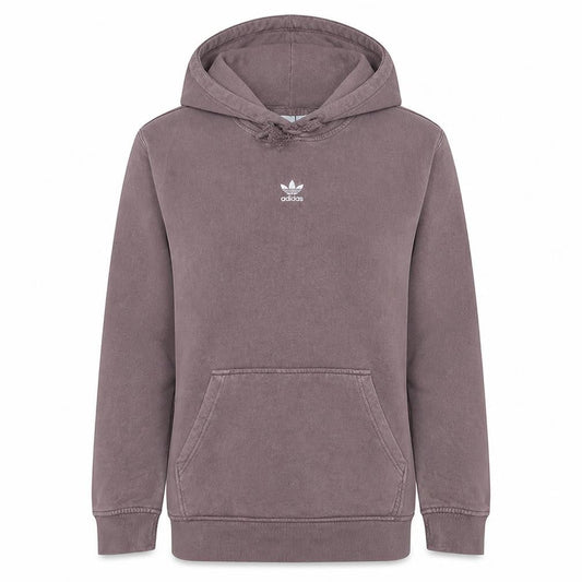 Adidas Women's Mauve Pullover Hoodie Size S Cotton Blend Casual