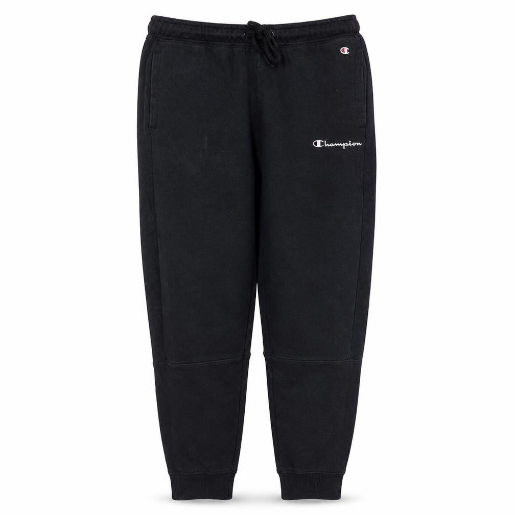 Champion Womens Black Small Jogger Sweatpants Cotton Blend