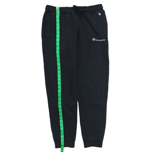 Champion Womens Black Small Jogger Sweatpants Cotton Blend