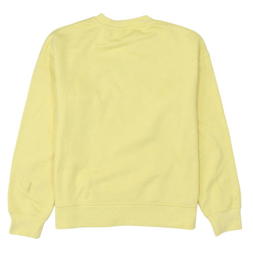 Disney Primark Womens Yellow Winnie the Pooh Pullover Sweatshirt Size M 12/14