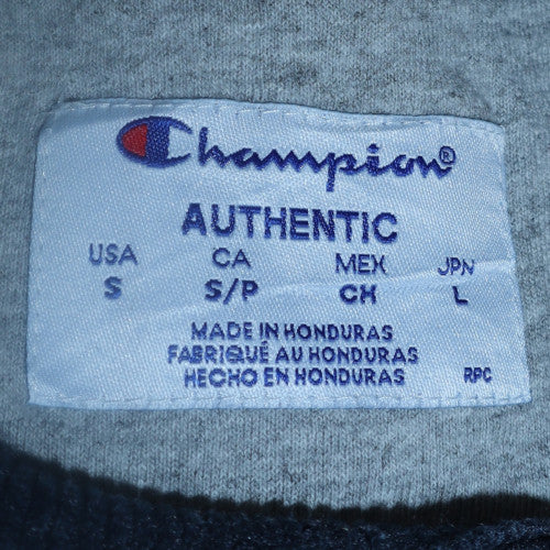 Champion Men's Blue Crew Neck Pullover Sweatshirt Size S