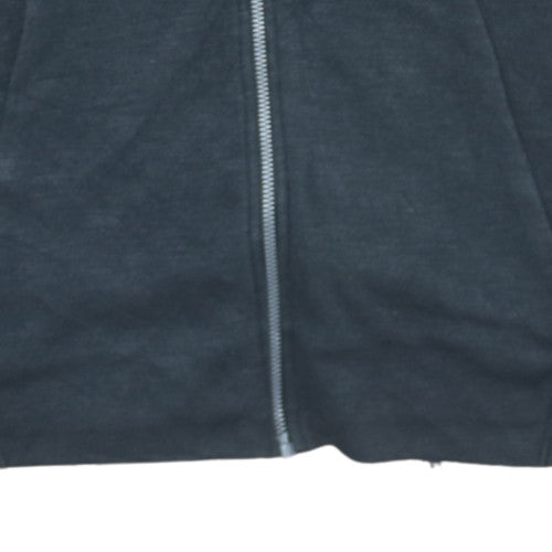 Nike Men's Black Small Full Zip Hoodie Cotton Blend Casual