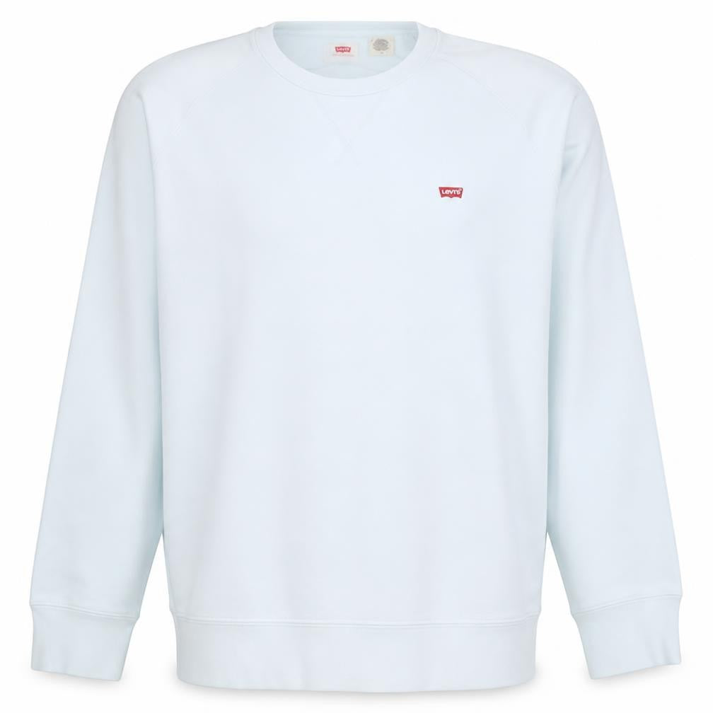 Levi's Men's White Crew Neck Pullover Sweatshirt Size L