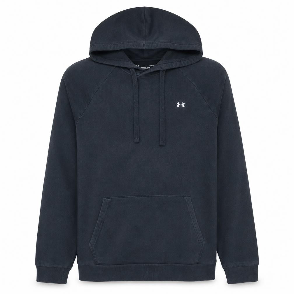Under Armour Men's Black Pullover Hoodie L Loose Fit Sportswear