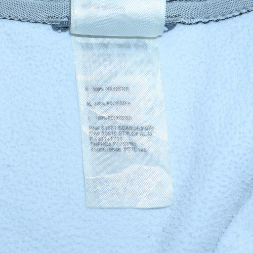 The North Face Women's White Fleece Pullover Hoodie XL Half Zip