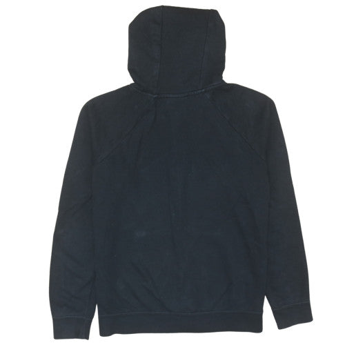 Nike Men's Black Full Zip Hoodie M Regular Fit Fleece Sweatshirt