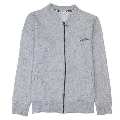 Additional front view of Ellesse Men’s Grey XL Track Jacket Full Zip Lightweight Activewear