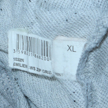 Additional view of Ellesse Men’s Grey XL Track Jacket Full Zip Lightweight Activewear