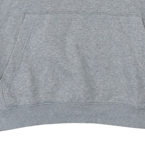 Nike Men's Grey Pullover Hoodie XXL Fleece Sweatshirt Classic Style