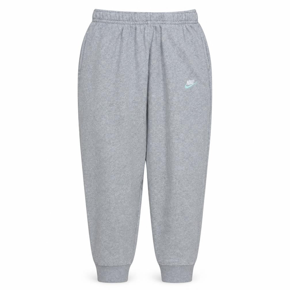 Nike Women Grey Fleece Jogger Sweatpants M Regular Fit