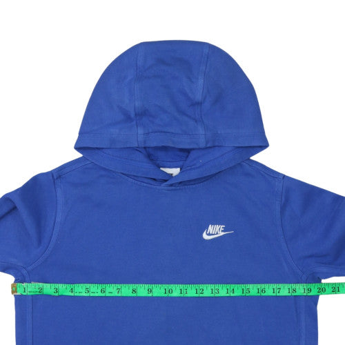 Nike Boys Blue XL Pullover Hoodie Classic Fleece Sweatshirt