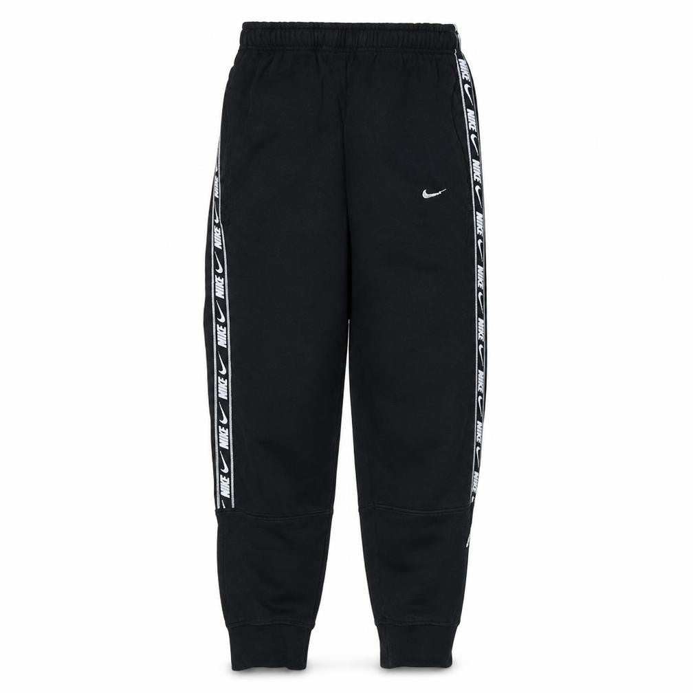Nike Men's Black L Jogger Sweatpants with Side Stripe Logo