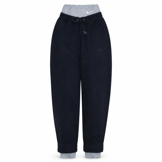 Nike Womens Black XS Jogger Sweatpants Fleece Lined Drawstring