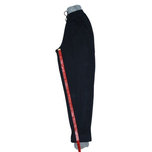 Nike Womens Black XS Jogger Sweatpants Fleece Lined Drawstring