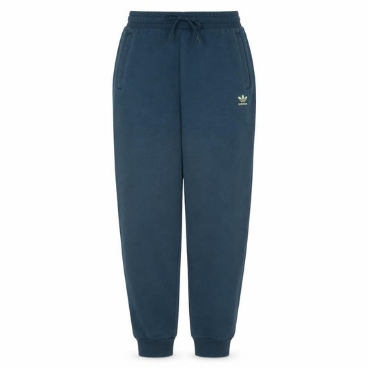 Adidas Boys Blue Jogger Sweatpants 13-14 Years Cotton Blend Fleece