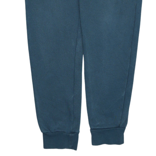 Adidas Boys Blue Jogger Sweatpants 13-14 Years Cotton Blend Fleece