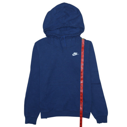Nike Men's Blue Small Pullover Hoodie Fleece Sweatshirt