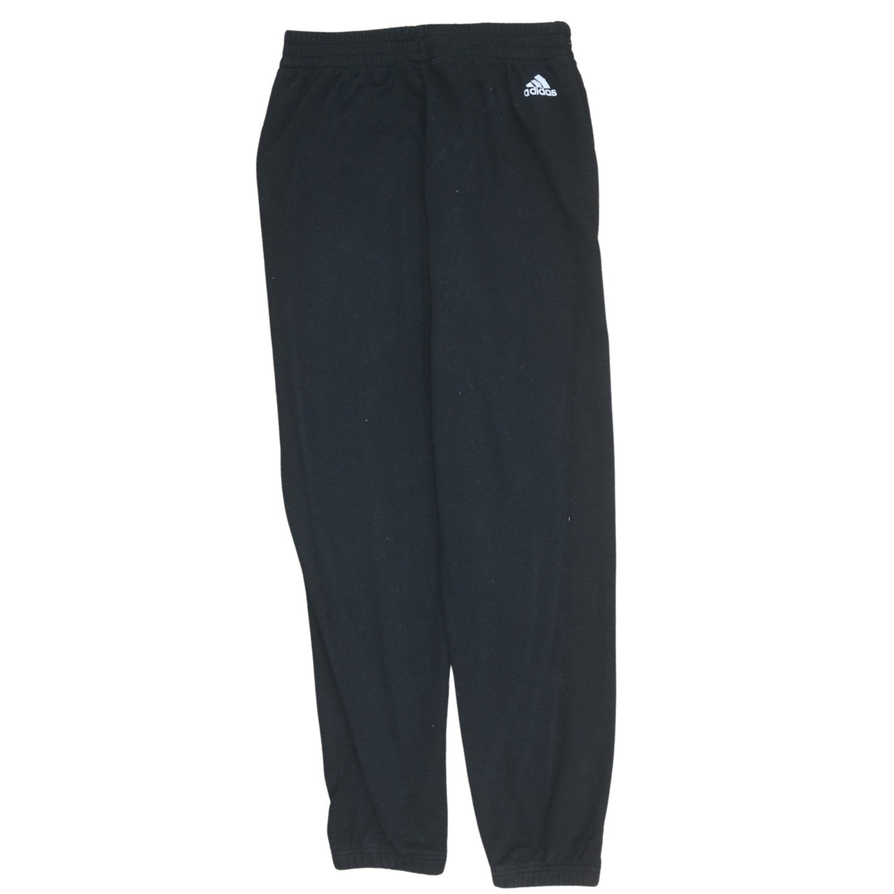 Adidas Boys Black Jogger Sweatpants 13-14 Years Regular Fit Fleece
