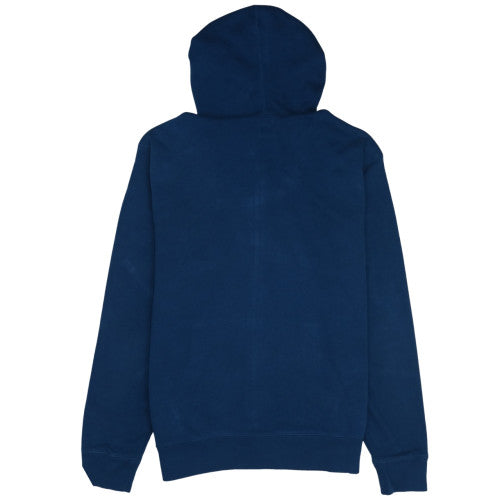 GAP Men's Blue Full Zip Hoodie Size M Logo Fleece Sweatshirt