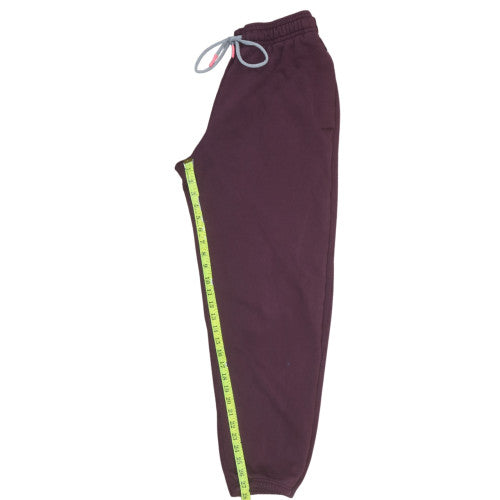 Under Armour Women Brown Jogger Trousers L Fleece Sweatpants