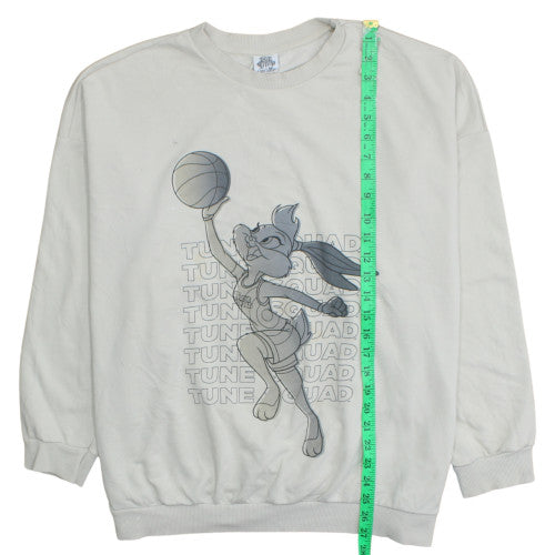 George Women’s Beige Space Jam Tune Squad Sweatshirt L 16-18