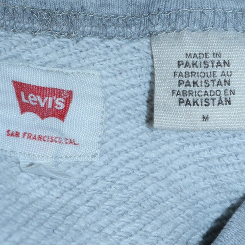 Levi's Men's Grey Crew Neck Pullover Sweatshirt M Regular Fit