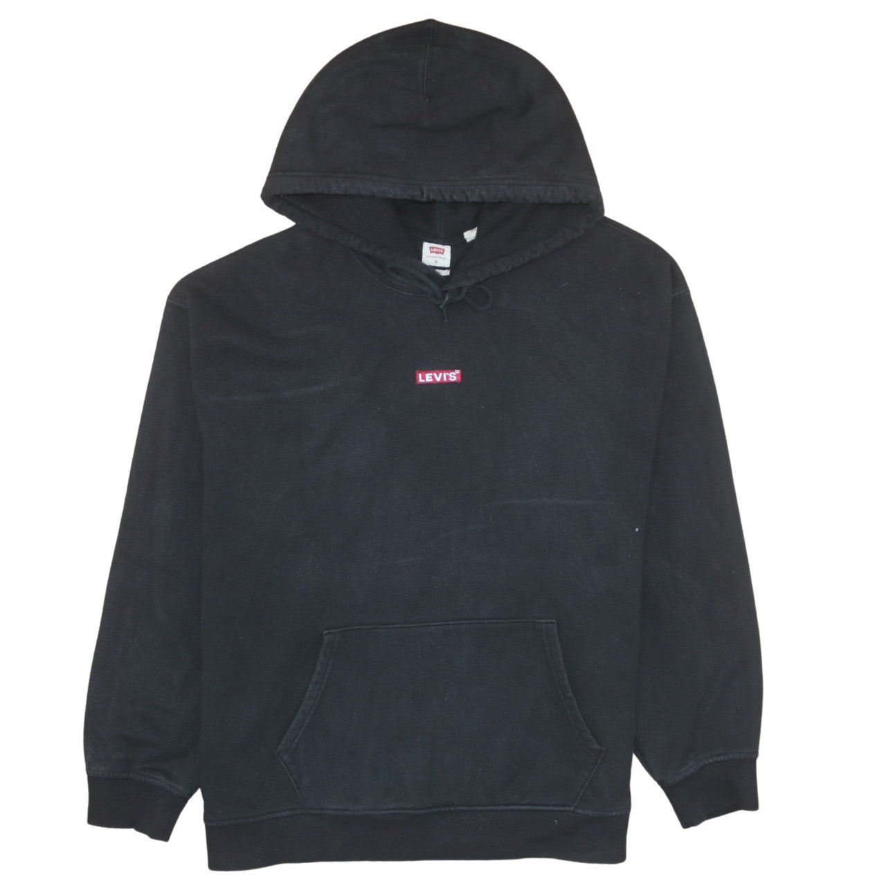 Levi's Men's Black XL Relaxed Fit Pullover Hoodie