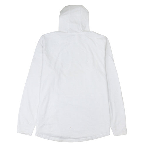 Under Armour Men's White XL Hooded Basic Jacket with Logo