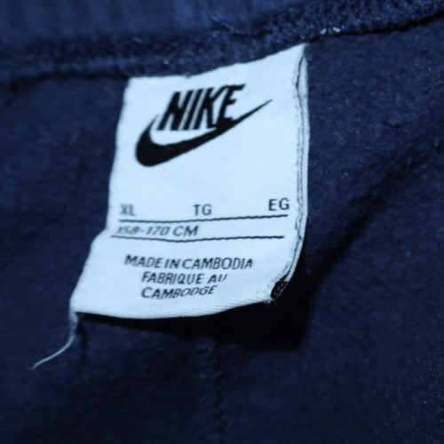 Nike Boys Blue XL Jogger Sweatpants Fleece Lined Elastic Waist Activewear
