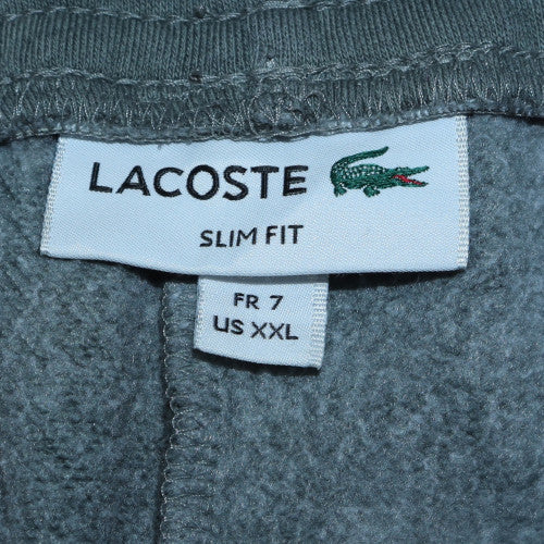 Lacoste Men Blue Slim Fit Jogger Sweatpants Size 2XL Fleece Cotton