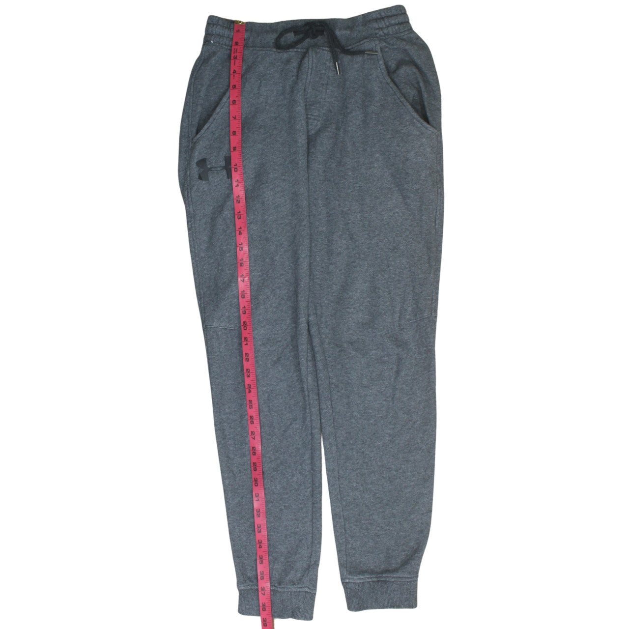 Under Armour Men's Grey Jogger Sweatpants Tapered Fit M