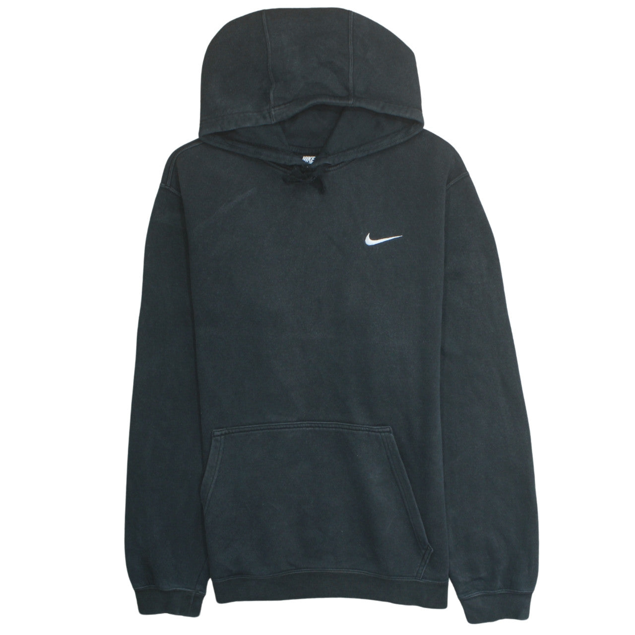 Nike Men’s Black Pullover Hoodie XL Fleece Regular Fit Sportswear