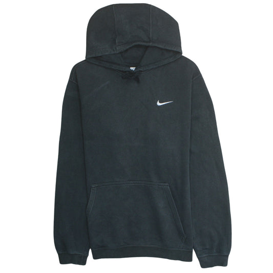 Nike Men’s Black Pullover Hoodie XL Fleece Regular Fit Sportswear