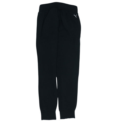 Puma Women's Black Jogger Trousers Size 10 Cotton Blend